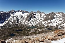 Big Pine Lakes and Palisade Glacier, Sierra Nevada range, near Big Pine, CA (2011/07/10)