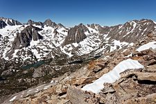 Big Pine Lakes and Palisade Glacier, Sierra Nevada range, near Big Pine, CA (2011/07/10)