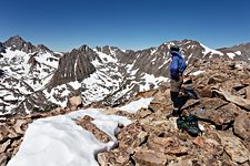 Big Pine Lakes and Palisade Glacier, Sierra Nevada range, near Big Pine, CA (2011/07/10)