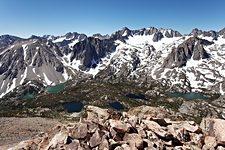 Big Pine Lakes and Palisade Glacier, Sierra Nevada range, near Big Pine, CA (2011/07/10)