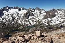 Big Pine Lakes and Palisade Glacier, Sierra Nevada range, near Big Pine, CA (2011/07/10)