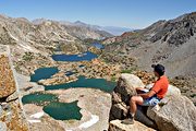 At Bishop Pass, Sierra Nevada Range, CA (1994/07/07)