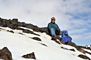 On Snaefellsjokull, western peninsula, Iceland (2000/04/23)