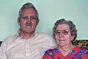 Mammy and pappy at home, Schnecksville, PA (1992/12/20)