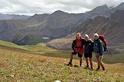 With Doug and Sylvain, Maroon Bells-Snowmass Wilderness, CO (1998/09/12)