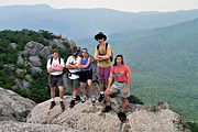 Atop Old Rag, Shenandoah National Park, VA (1999/06/28)