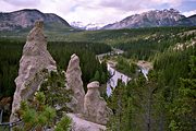 Bow River Hoodoos, Banff National Park, Alberta (1997/06/02)