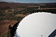 Robert Byrd radio telescope, Green Bank, WV (2006/10/31)