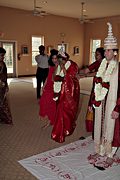 Indian marriage ceremony, Kalibari Temple, Burtonsville, MD (2007/05/12)