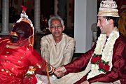 Indian marriage ceremony, Kalibari Temple, Burtonsville, MD (2007/05/12)