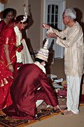 Indian marriage ceremony, Kalibari Temple, Burtonsville, MD (2007/05/12)