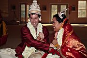 Indian marriage ceremony, Kalibari Temple, Burtonsville, MD (2007/05/12)