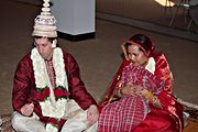 Indian marriage ceremony, Kalibari Temple, Burtonsville, MD (2007/05/12)