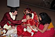 Indian marriage ceremony, Kalibari Temple, Burtonsville, MD (2007/05/12)