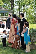 Western marriage ceremony, Liriodendron Mansion, Bel Air, MD (2007/05/13)