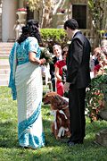 Western marriage ceremony, Liriodendron Mansion, Bel Air, MD (2007/05/13)