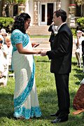 Western marriage ceremony, Liriodendron Mansion, Bel Air, MD (2007/05/13)