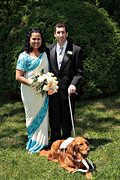 Western marriage ceremony, Liriodendron Mansion, Bel Air, MD (2007/05/13)