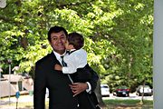 Western marriage ceremony, Liriodendron Mansion, Bel Air, MD (2007/05/13)