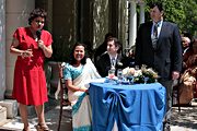 Western marriage ceremony, Liriodendron Mansion, Bel Air, MD (2007/05/13)