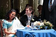 Western marriage ceremony, Liriodendron Mansion, Bel Air, MD (2007/05/13)