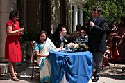 Western marriage ceremony, Liriodendron Mansion, Bel Air, MD (2007/05/13)