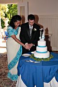 Western marriage ceremony, Liriodendron Mansion, Bel Air, MD (2007/05/13)