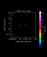 Ethylene Glycol Moment 2 map of Source IRC+10216