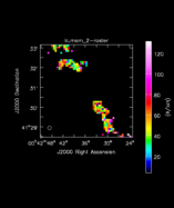 Carbon Monoxide Moment 2 map of Source Region_J-K