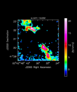 Integral (moment 0) of all emission in image cube