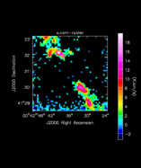 Integral (moment 0) of all emission in image cube