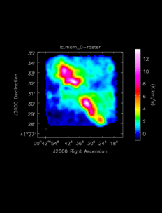 Carbon Monoxide Moment 0 map of Source Region_J-K