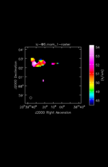 Acetone Moment 1 map of Source L1157-B1
