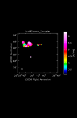 Acetone Moment 2 map of Source L1157-B1