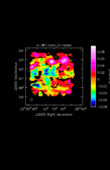 Methyl Formate Moment 0 map of Source L1157-B1