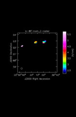 Methyl Formate Moment 2 map of Source L1157-B1