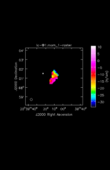 Cyanomethylene Moment 1 map of Source L1157-B1