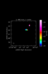 Ammonia Moment 1 map of Source L1157-B1