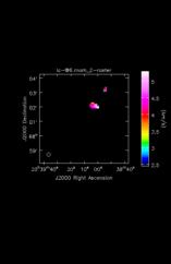 Ammonia Moment 2 map of Source L1157-B1