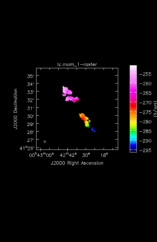 Carbon Monoxide Moment 1 map of Source Region_J-K