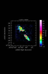 Integral (moment 0) of all emission in image cube