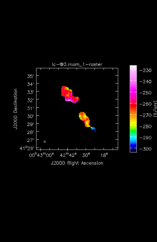 Carbon Monoxide Moment 1 map of Source Region_J-K