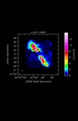 Integral (moment 0) of all emission in image cube