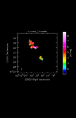 Carbon Monoxide Moment 2 map of Source Region_J-K