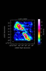 Integral (moment 0) of all emission in image cube