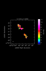 Carbon Monoxide Moment 2 map of Source Region_J-K