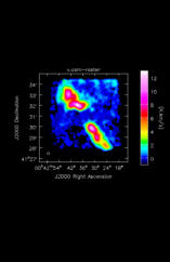 Integral (moment 0) of all emission in image cube