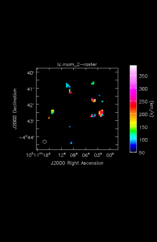 Carbon Monoxide Moment 2 map of Source SEXTANS-A