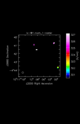 Cyclopropenylidene Moment 1 map of Source SEXTANS-A