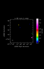 Cyclopropenylidene Moment 2 map of Source SEXTANS-A